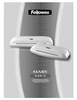 Предварительный просмотр 1 страницы Fellowes MARS ML 125 User Manual