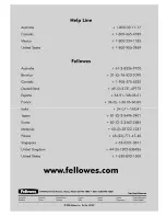 Preview for 4 page of Fellowes MARS ML 125 User Manual