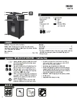 Preview for 2 page of Fellowes Microshred 450M Instructions Manual