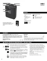 Preview for 44 page of Fellowes Microshred 8MC Manual