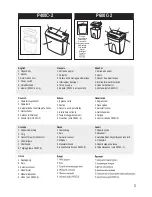 Preview for 3 page of Fellowes P400C-2 Use And Care Manual