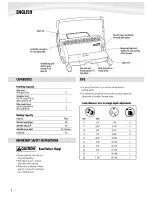 Preview for 2 page of Fellowes PB150 User Manual