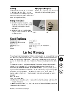 Preview for 3 page of Fellowes PC 200 Operating Instructions