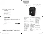 Preview for 1 page of Fellowes Powershred 11C Manual