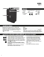 Preview for 6 page of Fellowes Powershred 11C User Manual