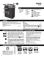 Preview for 36 page of Fellowes POWERSHRED 63Cb Instructions Before Use