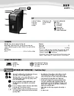 Preview for 2 page of Fellowes POWERSHRED 69Cb User Manual