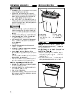 Предварительный просмотр 6 страницы Fellowes Powershred FS 5 Use And Care Manual