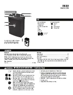 Preview for 2 page of Fellowes Powershred H-8C User Manual