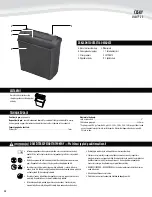 Preview for 4 page of Fellowes Powershred P-20 Manual