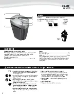 Preview for 10 page of Fellowes Powershred W11C Manual