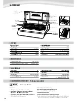 Предварительный просмотр 62 страницы Fellowes Pulsar E 300 Instructions Manual