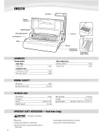 Предварительный просмотр 2 страницы Fellowes Pulsar E 300 User Manual