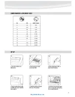 Предварительный просмотр 3 страницы Fellowes Pulsare 300 Instruction Manual