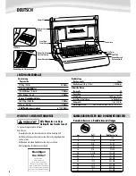 Предварительный просмотр 8 страницы Fellowes Quasar 500 Instructions Manual