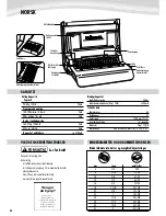 Предварительный просмотр 20 страницы Fellowes Quasar 500 Instructions Manual