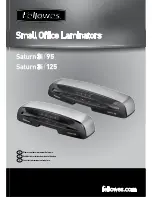 Preview for 1 page of Fellowes SATURN 3i 125 User Manual