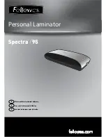 Fellowes Spectra 95 User Manual preview