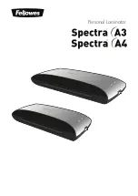Fellowes Spectra A3 Manual preview
