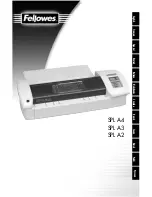Fellowes SPL A4 User Manual preview