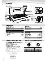 Предварительный просмотр 4 страницы Fellowes Starlet 90 Instructions Manual