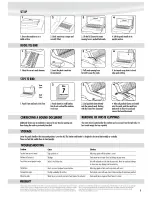 Preview for 3 page of Fellowes Starlet 90 Instructions