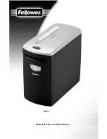 Fellowes T580C Owner'S Manual preview