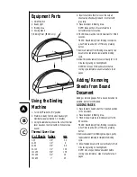 Предварительный просмотр 2 страницы Fellowes TB100 Operating Instructions