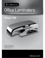 Fellowes Venus 125 Instructions Manual preview