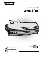 Fellowes Venus 2 125 Manual preview