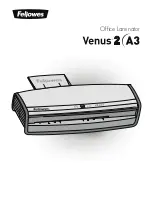 Fellowes Venus 2 A3 Instructions Manual preview