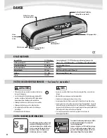 Предварительный просмотр 44 страницы Fellowes Venus A3 Instructions Manual