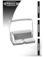 Preview for 1 page of Fellowes WB150 User Manual