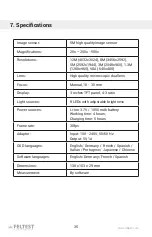 Preview for 36 page of Feltest DigiMicro User Manual