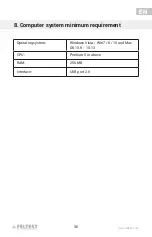 Preview for 37 page of Feltest DigiMicro User Manual