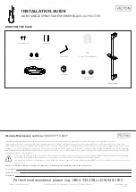 Felton AXISS AX2HSKCSRB Installation Manual предпросмотр