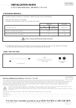 Предварительный просмотр 1 страницы Felton V2RHWMC Installation Manual