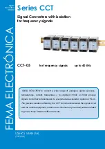 Fema Electronica CCT-05 User Manual preview