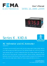 Fema Electronica K K40-A Series User Manual preview