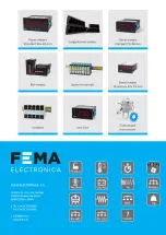 Preview for 24 page of Fema Electronica K K40-A Series User Manual