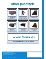 Preview for 4 page of Fema Electronica Series MAG-35 User Manual