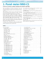 Preview for 2 page of Fema M60-C1 User Manual