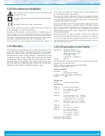 Preview for 21 page of Fema M60-C1 User Manual