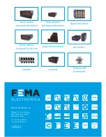 Preview for 28 page of Fema M60-C1 User Manual