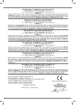 Preview for 2 page of Femi 1050 3D Instructions For Use And Maintenance Manual