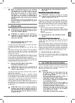 Preview for 39 page of Femi 1050 3D Instructions For Use And Maintenance Manual