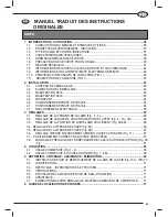 Preview for 61 page of Femi 1750XL Use And Maintenance Manual