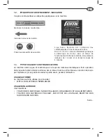 Preview for 63 page of Femi 1750XL Use And Maintenance Manual