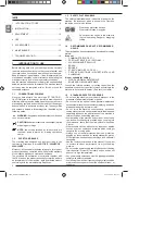 Предварительный просмотр 11 страницы Femi 2200 Instructions For Use And Maintenance Manual