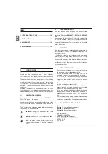 Предварительный просмотр 10 страницы Femi 240 Instructions For Use And Maintenance Manual